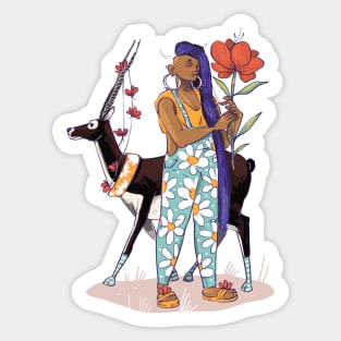 Flower power Sticker